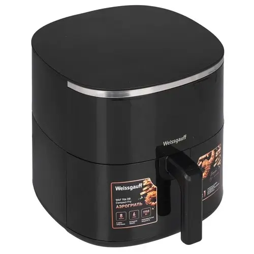 Аэрогриль Weissgauff WAF 706 DB Compact Fry черный