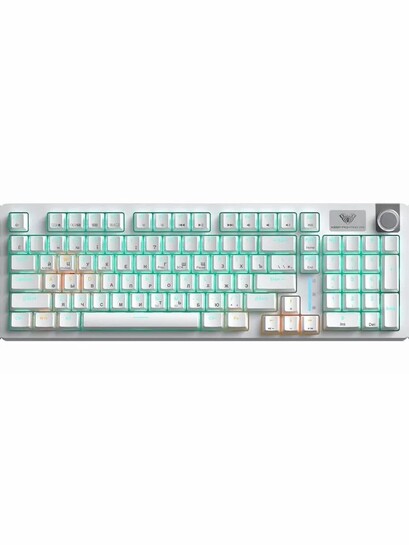 Клавиатура механическая AULA S98 White (с картой банка-партнера)