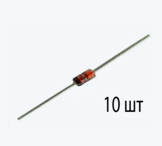 Диоды 1n4148 10 шт. do35 (с банками-партнерами)