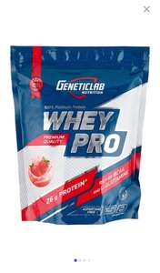 Протеин Geneticlab Nutrition Whey Pro (1000 г) клубника, 1 уп