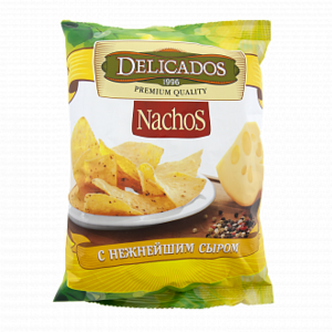 Кукурузные чипсы Delicados Nachos 75 г