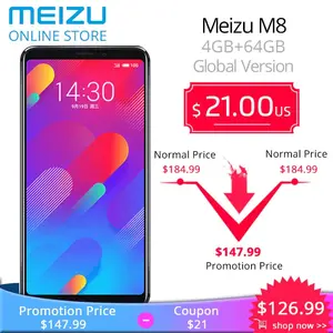 Meizu M8 4+64ГБ Global за 126.99$