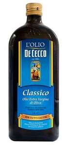 Масло оливковое DE CECCO Еxtra virgin 100%, 1 л