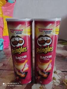 [МО] Чипсы Pringles с беконом 165 гр.