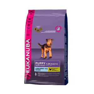 Корм для щенков крупных пород Eukanuba, курица, 15 кг