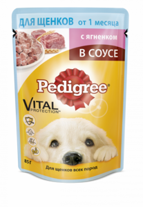 Возврат 45% бонусами на каждую 3ю упаковку корма для собак PEDIGREE в одном чеке