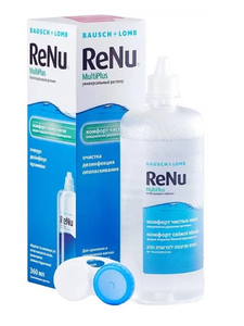 Раствор Bausch & Lomb Renu MultiPlus, с контейнером, 360 мл