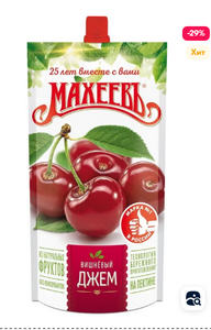 [Мск и возм др] Джем Махеевъ вишневый, 300 г (по ozon карте)