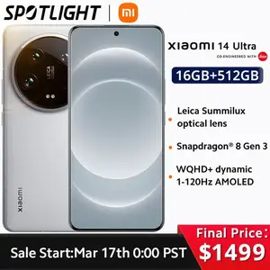 Смартфон Xiaomi 14 Ultra 16/512 Гб, глобальная версия
