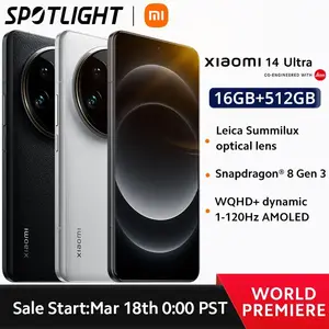 Смартфон Xiaomi 14 Ultra, 16/512 ГБ (Snapdragon 8 Gen 3, 6.73", WQHD+, 120 Гц, Leica)