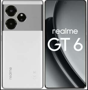 Смартфон realme GT 6 512 ГБ серебристый