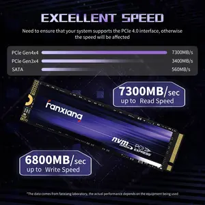 Внутренний твердотельный накопитель Pci-e 4.0 M.2 SSD Fanxiang s880 1 tb NVME