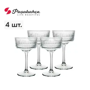 Набор фужеров Pasabahce ELYSIA, 260 мл, 4 шт. (с Озон картой) + ссылка на стаканы из этой серии в описании