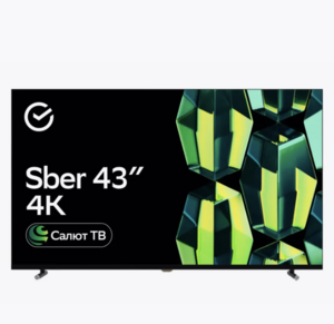 Телевизор Sber SDX 43U4124 43" 4K Smart TV