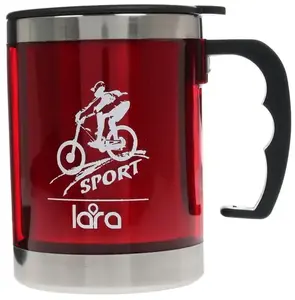 Термокружка Lara LR04-31 красный