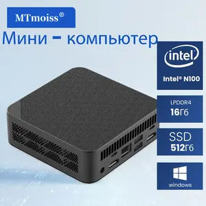 Мини-ПК MTmoiss MiniPc N100 (Intel N100, RAM 16 ГБ, SSD 512 ГБ) из-за рубежа, с картой OZON