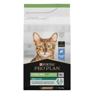 Сухой корм PRO PLAN Sterilised Adult RENAL PLUS, 200 г (с Озон картой) + 150 баллов за отзыв