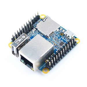 Одноплатный компьютер NanoPi NEO (OpenWRT, Allwinner H3, 512 Мб ОЗУ, MicroSD, USB-A, MicroUSB OTG, GPIO, Ethernet), из-за рубежа
