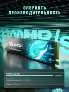 SSD GUDGA M.2 NVMe PCIe 3.0 1TB (из-за рубежа, с вб кошельком)