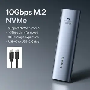 Внешний адаптер для SSD NVMe Baseus