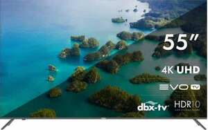 55" Телевизор HAIER Smart TV S2, 4K Ultra HD, черный, СМАРТ ТВ, Android TV