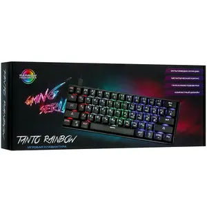 Клавиатура механическая DEXP Tanto Rainbow (61 клавиша, Outemu Blue)