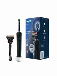 Электрическая зубная щётка Oral-B Vitality Pro + станок Gillette Fusion 5 Proglide (продавец RWB и за 2364₽ 1й МИР Электроники)