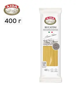 Макароны AIDA Bucatini Букатини, 400 г