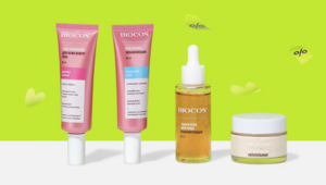 - 50% на средства для ухода за кожей лица BIOCOS