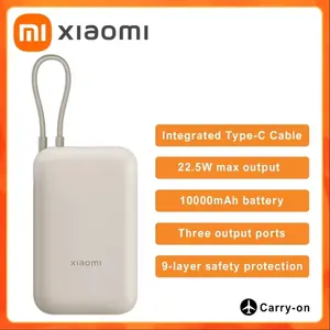 Внешний аккумулятор Xiaomi P15ZM Pocket version, 22.5W, 10000мач (доставка из РФ)