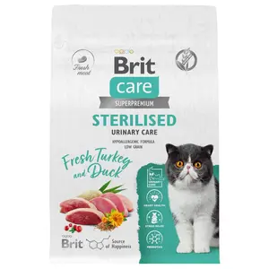 Акция 1+1 на корм Brit Care 400 г для кошек