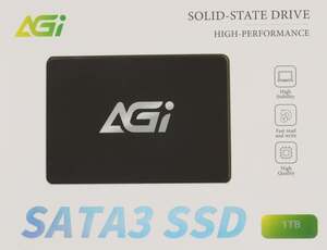SSD накопитель AGi AI238 1024ГБ, 2.5", SATA-III, AGI1K0GIMAI238 (с картой Пей)