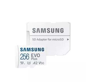 Карта памяти Samsung Evo Plus 256gb (с макс. кошельком WB, неоригинальная)