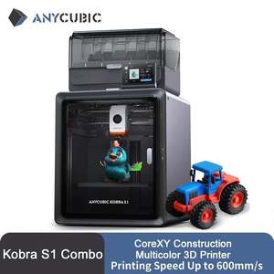 Многоцветный 3D-принтер Anycubic Kobra S1 Combo 