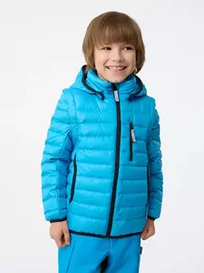 Демисезонный пуховик Lassie с капюшоном и отстегивающимися рукавами (с ВБ кошельком)