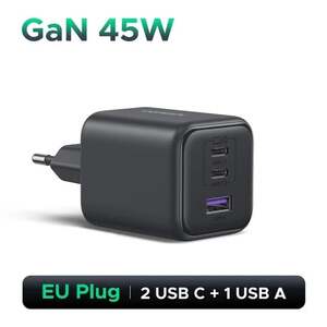 Зарядное устройство Ugreen X527, 45 Вт, GaNInfinity