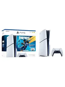 Игровая консоль PlayStation 5 Slim Blu-Ray - Fortnite Flowering Chaos Bundle (с картой OZON)