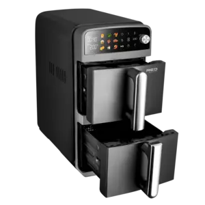 Аэрогриль RED SOLUTION TWIN W255 (2 чаши по 5 л, 2400 Вт, 35–210 °С, 9 программ)