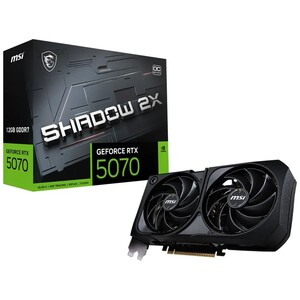 Видеокарта MSI GeForce RTX 5070 12 ГБ SHADOW 2X OC (с картой OZON)