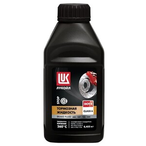 Тормозная жидкость LUKOIL DOT 4 class 6, 0.455 кг (с картой OZON)