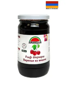 Варенье из вишни с косточкой  Amarella 450 г