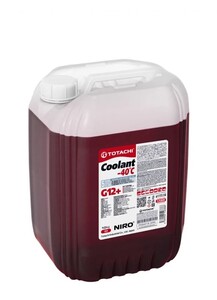 Антифриз TOTACHI NIRO COOLANT Red -40C G12+ 10кг (с картой OZON и бонусами)