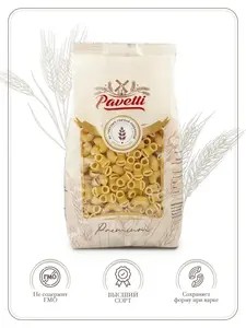 Макароны рожки PAVETTI, 450 г (с кошельком wb)
