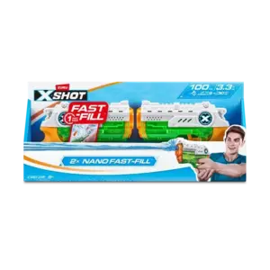 Бластер водный Zuru XSHOT  Fast Fill Nano, 2 штуки в наборе