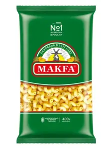 Макароны Makfa "Витки" 400 г (с ВБ кошельком)
