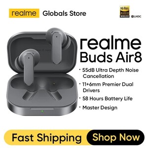 Наушники Realme Buds Air8 с шумоподавлением
