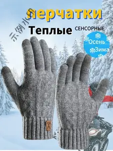 Перчатки термо, сенсорные (с картой озон из-за рубежа)