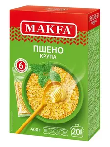 Пшено Makfa шлифованное 400 г (с ВБ кошельком, с подпиской)