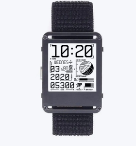 Умные часы ESP32 Smart Watch E-Paper Black WATCHY с портом Type-C (из-за рубежа, с картой OZON)