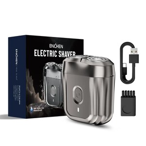 Электробритва ENCHEN Mini 6, 350 мАч, влажное и сухое бритьё (с комбо-корзиной, заказ от 1000₽)